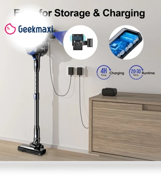 6 In 1 Cordless Vacuum Cleaner — Vacuums, MOOSOO