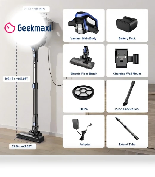 6 In 1 Cordless Vacuum Cleaner — Vacuums, MOOSOO