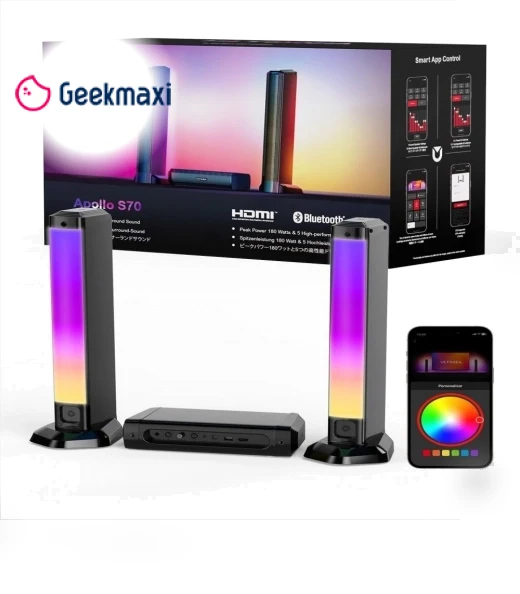 Lighting Soundbar with 5.0 Channel — Sound Bars, Ultimea