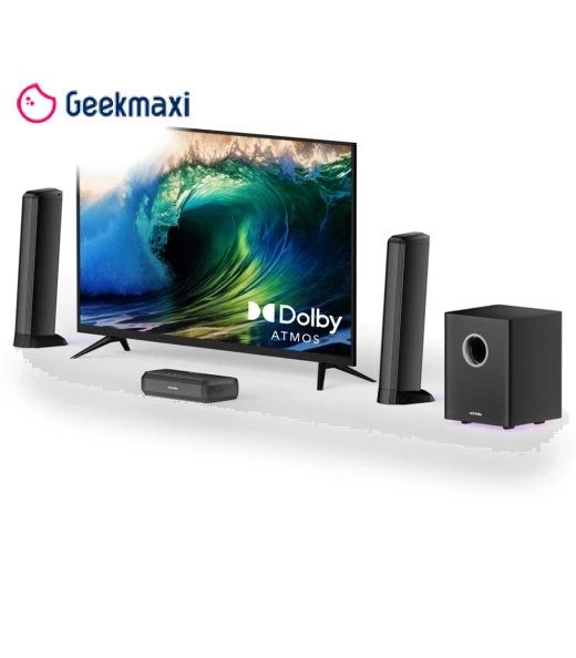 5.1 Soundbar with Smart APP Control and Dynamic Lighting Effects — Home Audio Systems, Ultimea