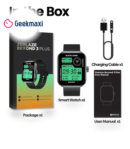 Beyond 3 Plus Smartwatch — Smartwatches, Zeblaze
