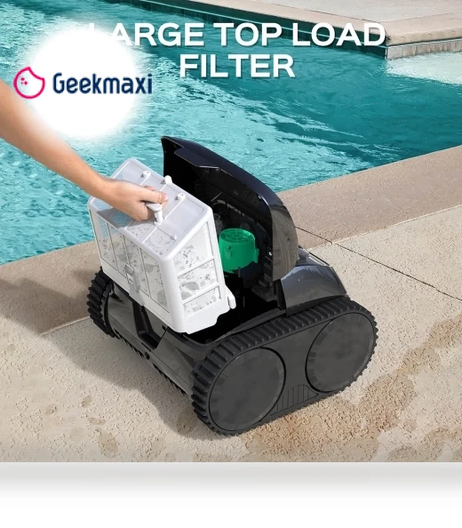 Cordless Robotic Pool Cleaner — Automated Pool Maintenance, WYBOT