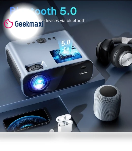 Mini Projector — Home Theater Projectors, SUREWHEEL