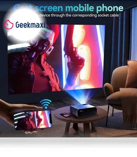 Mini Projector — Home Theater Projectors, SUREWHEEL