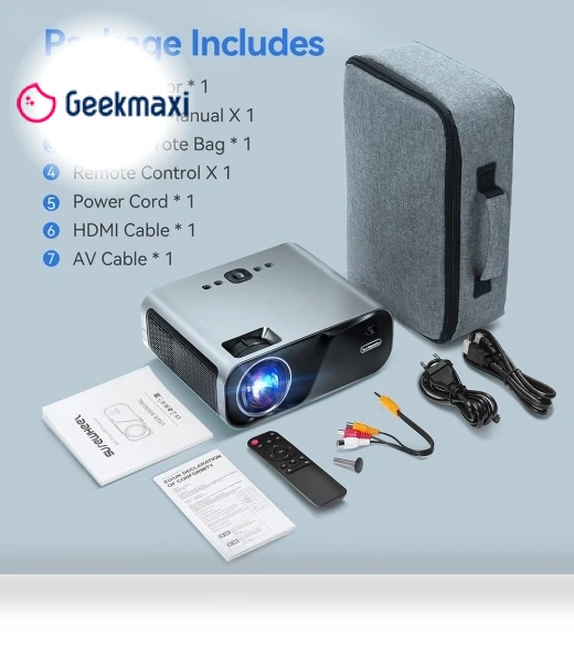 Mini Projector — Home Theater Projectors, SUREWHEEL