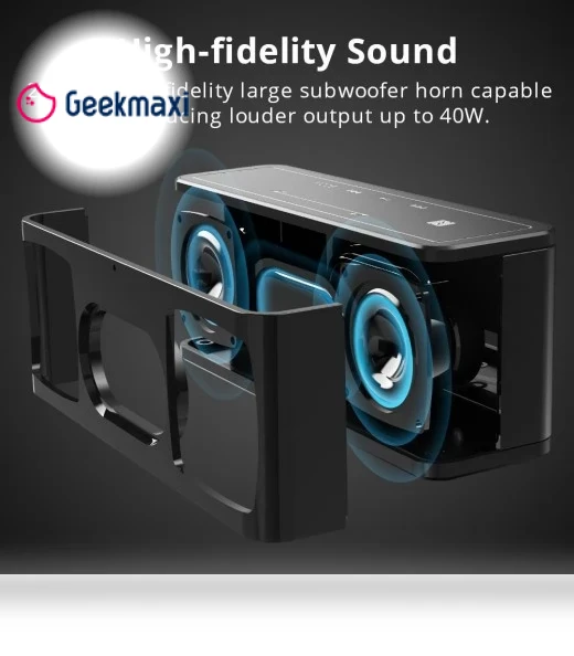 Element Mega Bluetooth Speaker with 3D Digital Sound — Portable Audio, Tronsmart
