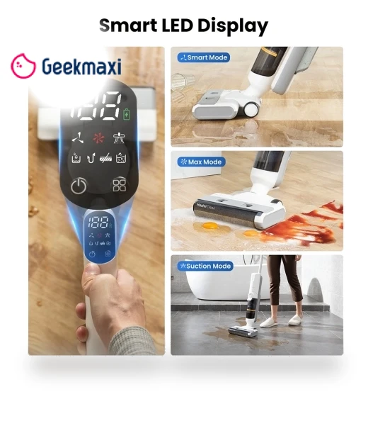 Cordless Wet Dry Vacuum — Smart Cleaning Robots, Proscenic