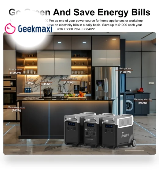Smart Extra Batteries Kit — Portable Power Solutions, FOSSiBOT