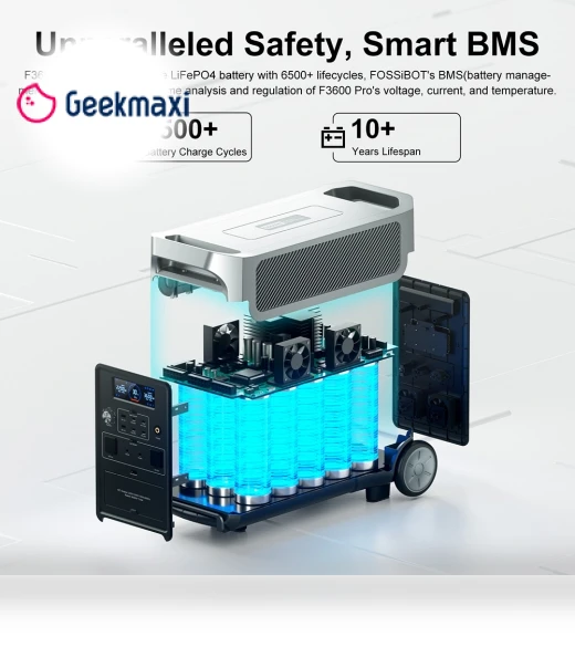 Smart Extra Batteries Kit — Portable Power Solutions, FOSSiBOT