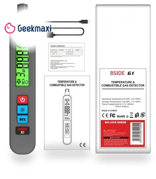 Combustible Gases Leak Detector — Gas Safety Equipment, BSIDE