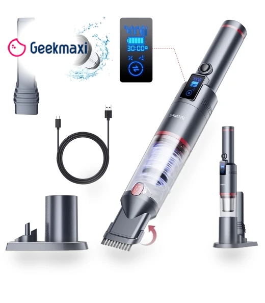 Handheld Cordless Vacuum Cleaner — Portable Vacuums, SmartAI