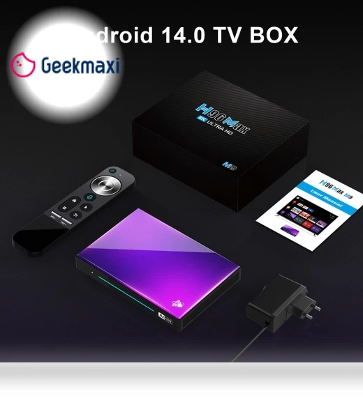 Android TV Box — Streaming Devices, H96 Max
