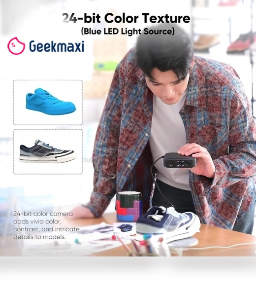3D Scanner with AI Visual Tracking — 3D Scanning Solutions, 3DMakerpro