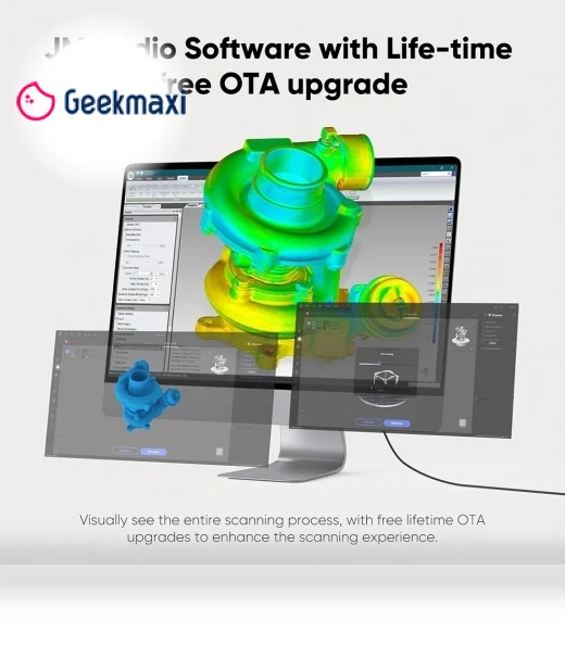 3D Scanner with AI Visual Tracking — 3D Scanning Solutions, 3DMakerpro