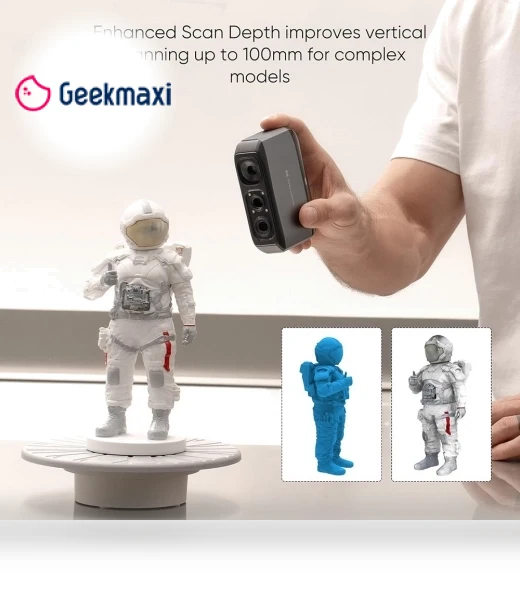 3D Scanner with AI Visual Tracking — 3D Scanning Solutions, 3DMakerpro