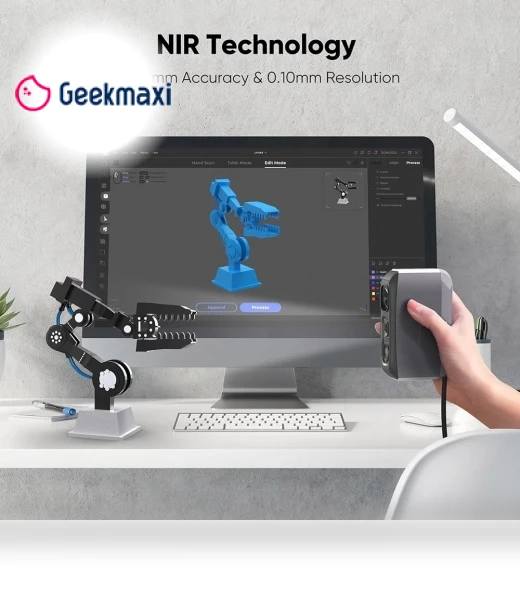 3D Scanner with NIR Light Source — 3D Scanning Solutions, 3DMakerpro