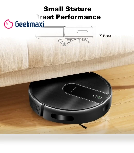 Robot Vacuum Cleaner and Wet Mop Combo — Smart Cleaning Robots, Liectroux