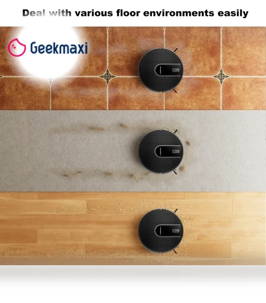 Robot Vacuum Cleaner and Wet Mop Combo — Smart Cleaning Robots, Liectroux