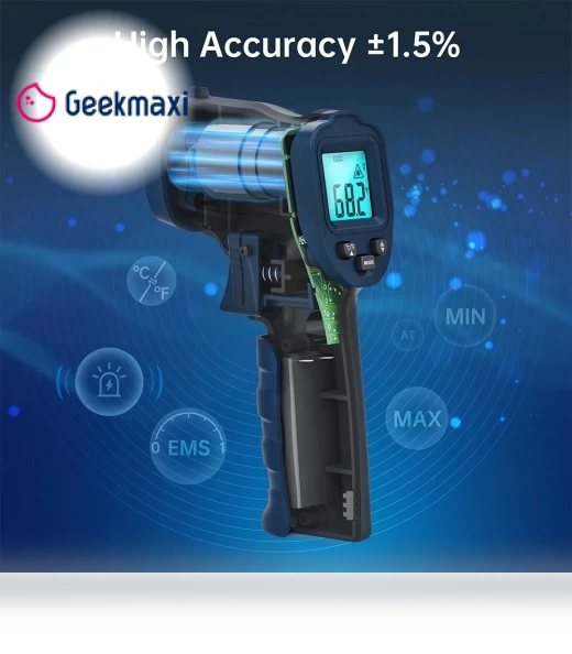 Infrared Thermometer — Non-Contact Temperature Measurement, ERICKHILL