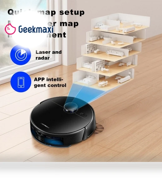 Robot Vacuum Cleaner with Self-emptying Dustbin — Smart Cleaning Robots, Liectroux