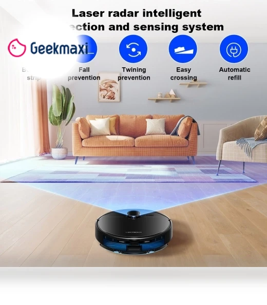 Robot Vacuum Cleaner with Self-emptying Dustbin — Smart Cleaning Robots, Liectroux