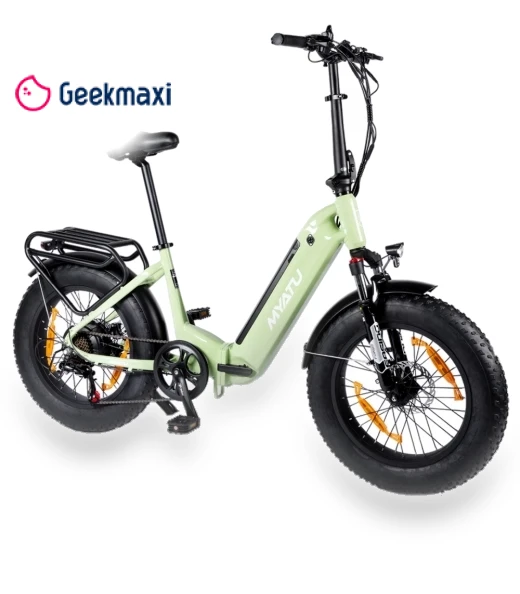 Step-thru E-Bike Trekking Bike — Leisure Bicycles, Myatu