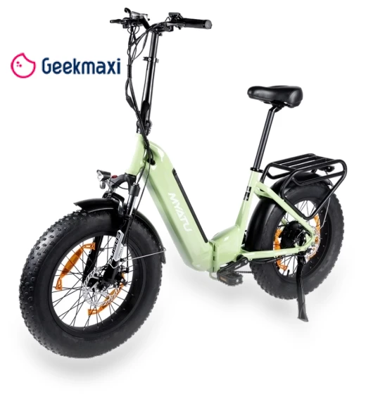 Step-thru E-Bike Trekking Bike — Leisure Bicycles, Myatu
