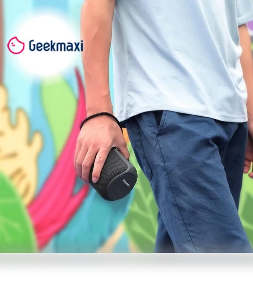 Mini Bluetooth Speaker with 360-degree Surround, Deep Bass, IPX6 Waterproof — Portable Audio Solutions, Tronsmart