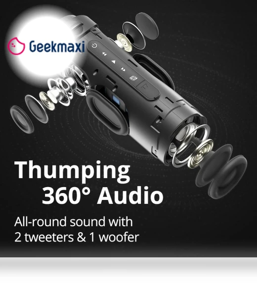 Bluetooth Speaker with LED Lights — Portable Audio Solutions, Tronsmart