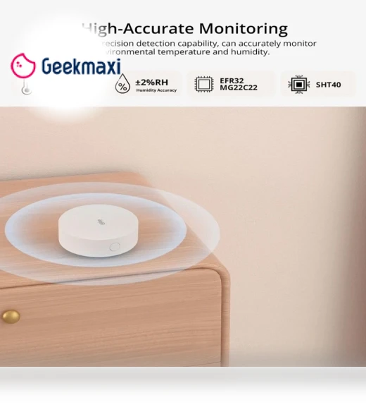 Temperature and Humidity Sensor — Home Climate Control, Sonoff