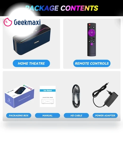 TV Box Media Player Speaker — Streaming Devices