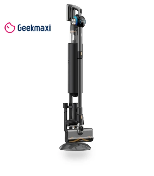 Cordless Vacuum Cleaner with Smart Dust Collection Station — Smart Cleaning Robots, JIGOO