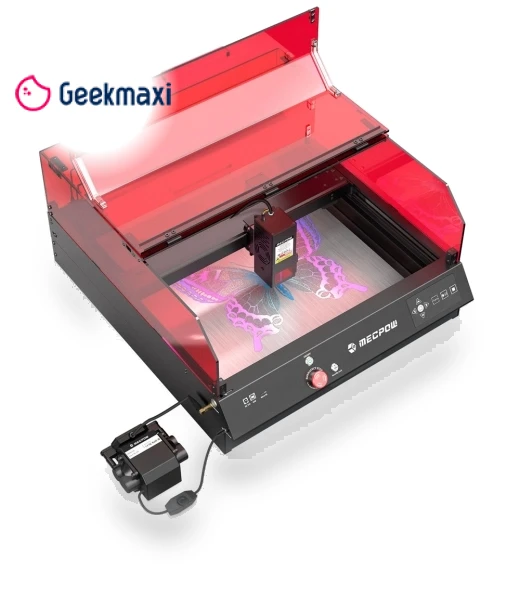 Laser Engraving Machine with Built-in Camera — Engraving Equipment & Accessories, Mecpow