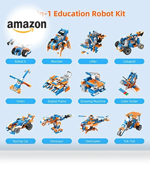 12-in-1 Robot Building Kit — Interactive Figures & Robots, Apitor