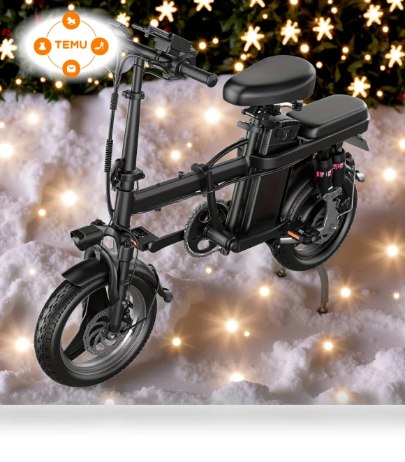 500W Motor Folding Mini Electric Bike for Adults — E-Bikes