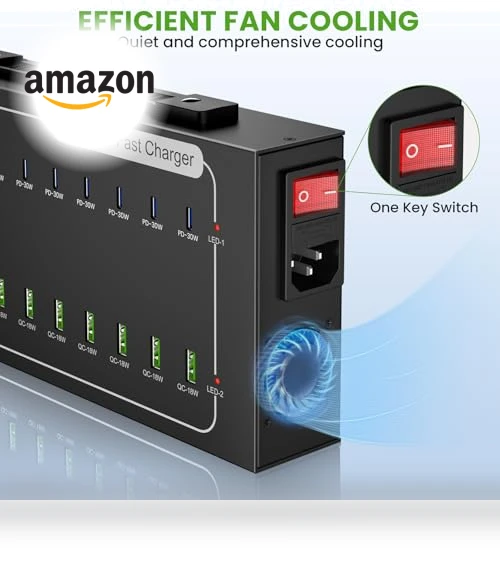 20 Port USB Charging Station — Power Hubs, ALI SEA