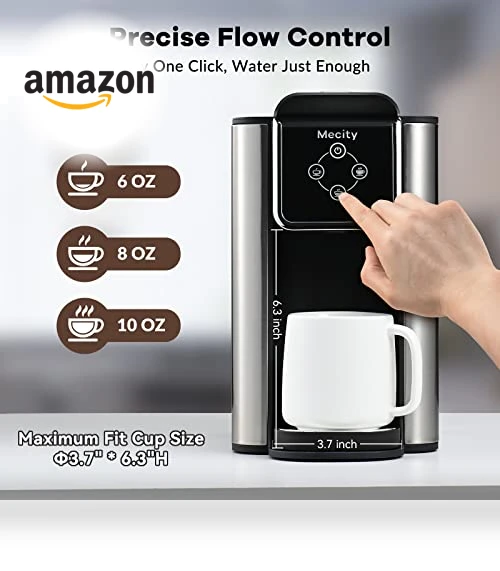 3 in 1 Single Serve Coffee Machine — Single-Cup Coffee Makers, Mecity