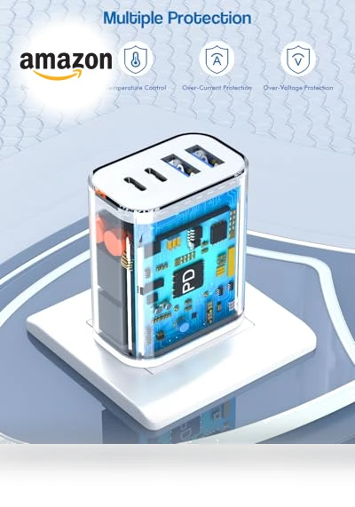 40W 4-Port Fast USB C Charger Block — Charging Solutions, Shenzhen Xihuida Electronics Co., Ltd.