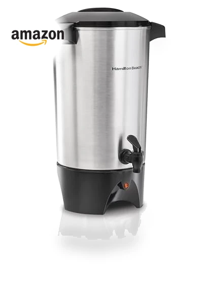 45 Cup Coffee Urn and Hot Beverage Dispenser — Beverage Warmers, Hamilton Beach