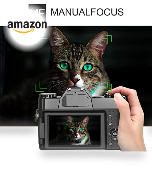 4K 56MP Digital Camera for Photography — Remote Controls, NIKICAM