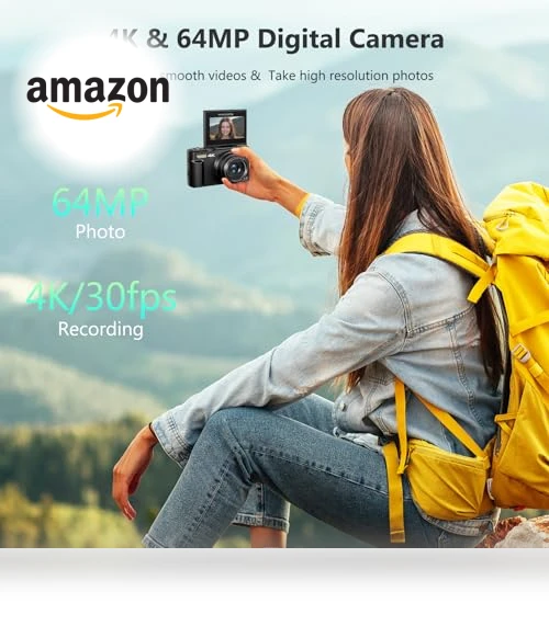 4K Digital Camera for Photography — Compact Digital Cameras, VJIANGER