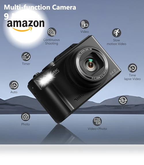 4K Digital Camera for Photography — Compact Digital Cameras, VJIANGER