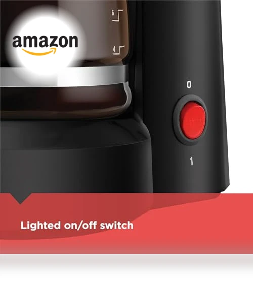 5-Cup Coffeemaker — Coffee & Espresso Combos, BLACK+DECKER