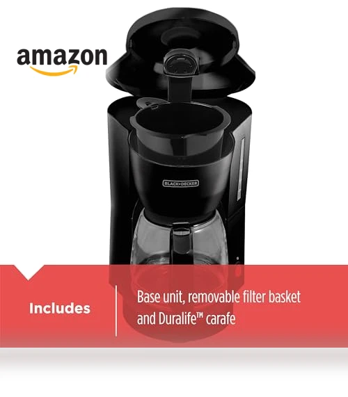 5-Cup Coffeemaker — Coffee & Espresso Combos, BLACK+DECKER