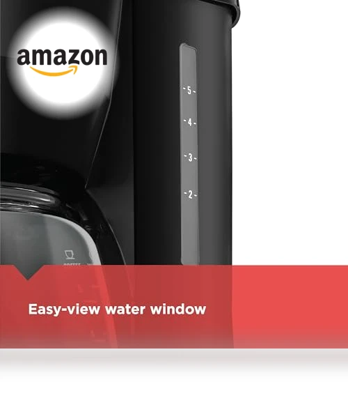 5-Cup Coffeemaker — Coffee & Espresso Combos, BLACK+DECKER
