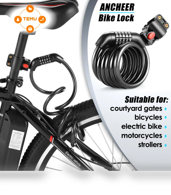 500W Electric Mountain Bike for Adults - 26" Tires, 55 Mile Range — E-Bikes