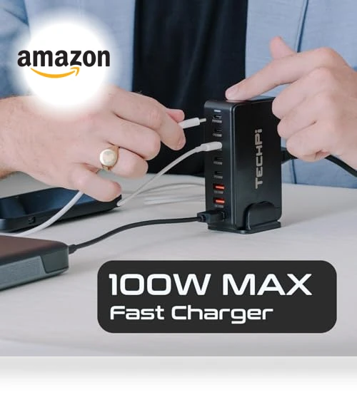 8 Ports Fast Charging Station — Charging Solutions, Techpi
