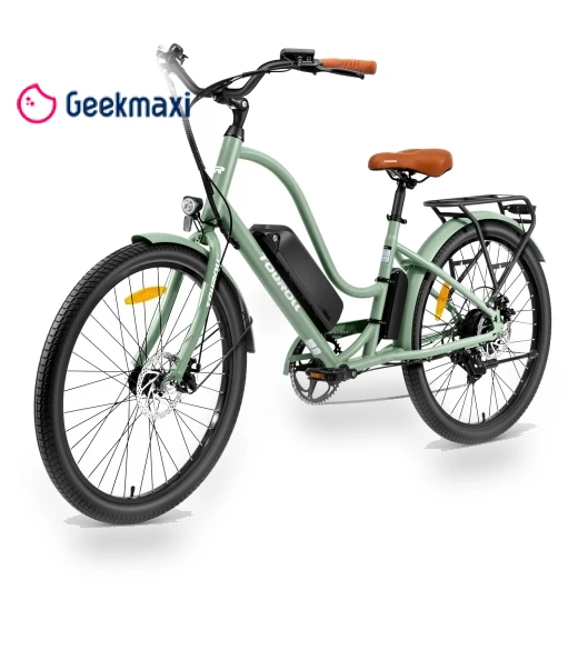 Step-through Electric Bike — Electric Self-Balancing Scooters, Touroll