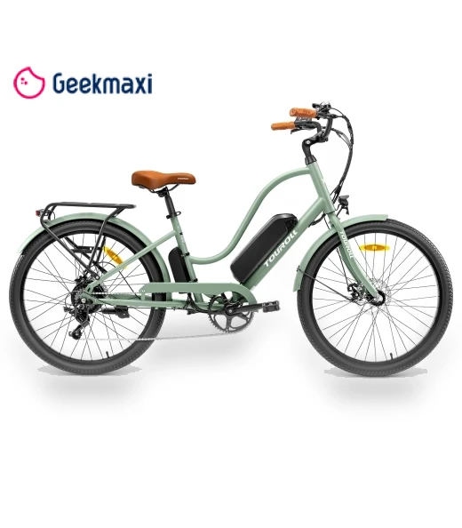 Step-through Electric Bike — Electric Self-Balancing Scooters, Touroll