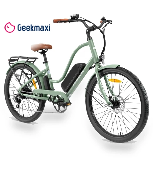 Step-through Electric Bike — Electric Self-Balancing Scooters, Touroll